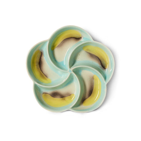 70s ceramics: snack tray glint - Urban nest