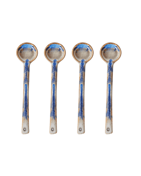 70s ceramics: spoons M (set of 4) single color - Urban nest