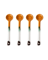 70s ceramics: spoons M (set of 4) single color - Urban nest