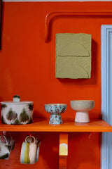 70s ceramics: tapas bowl on base L slush - Urban nest