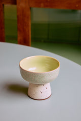 70s ceramics: tapas bowl on base L slush - Urban nest