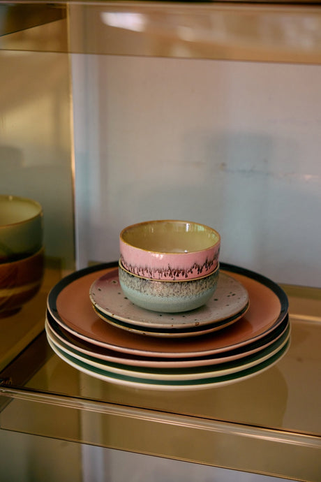 70s ceramics: tapas bowls renaissance (set of 4) - Urban nest