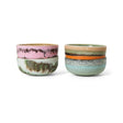 70s ceramics: tapas bowls renaissance (set of 4) - Urban nest