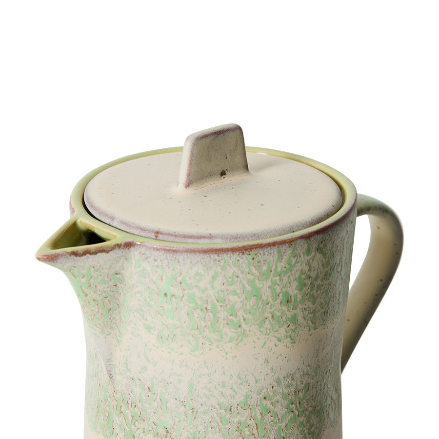 70s ceramics: tea pot slush - Urban nest