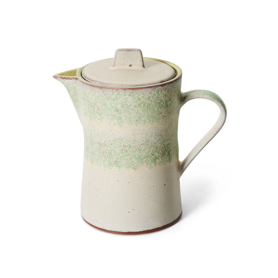 70s ceramics: tea pot slush - Urban nest