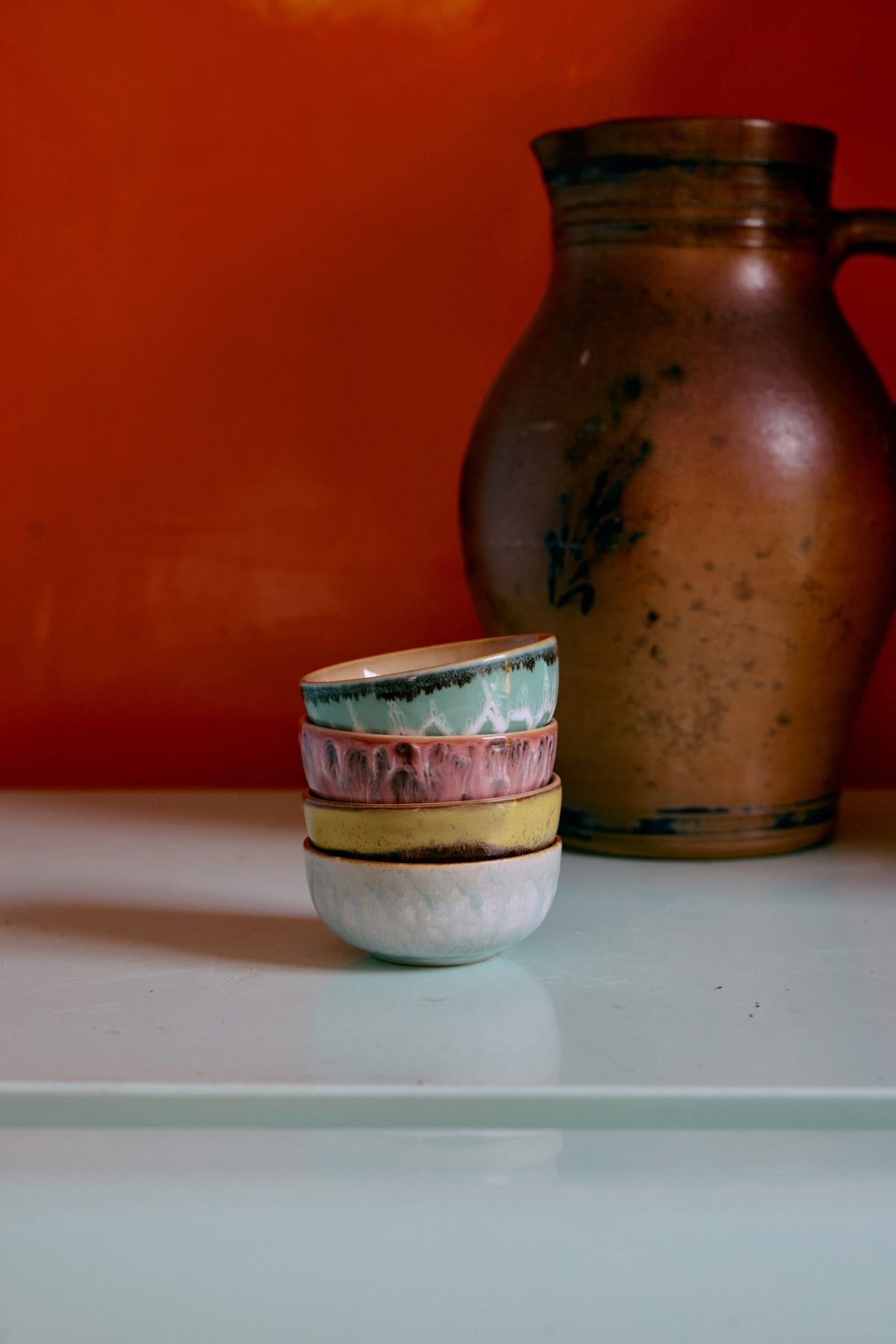 70s ceramics: XS bowls modernist (set of 4) - Urban nest