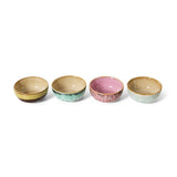 70s ceramics: XS bowls modernist (set of 4) - Urban nest
