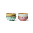70s ceramics: XS bowls modernist (set of 4) - Urban nest