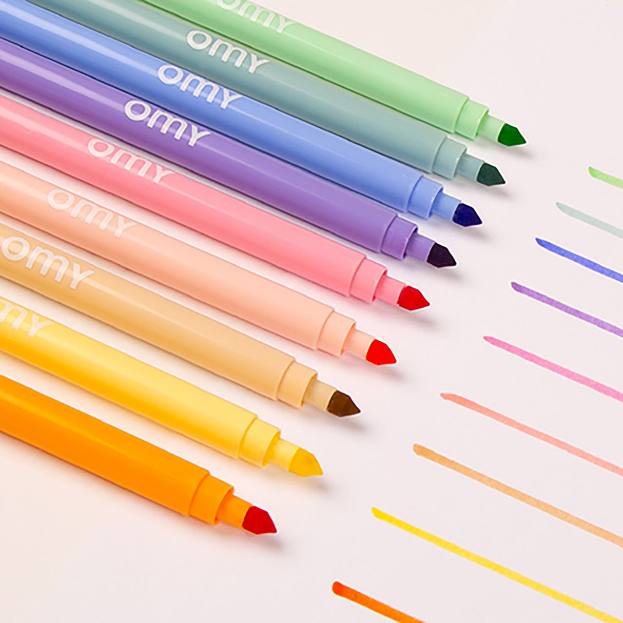 9 Markers - pastel - Urban nest