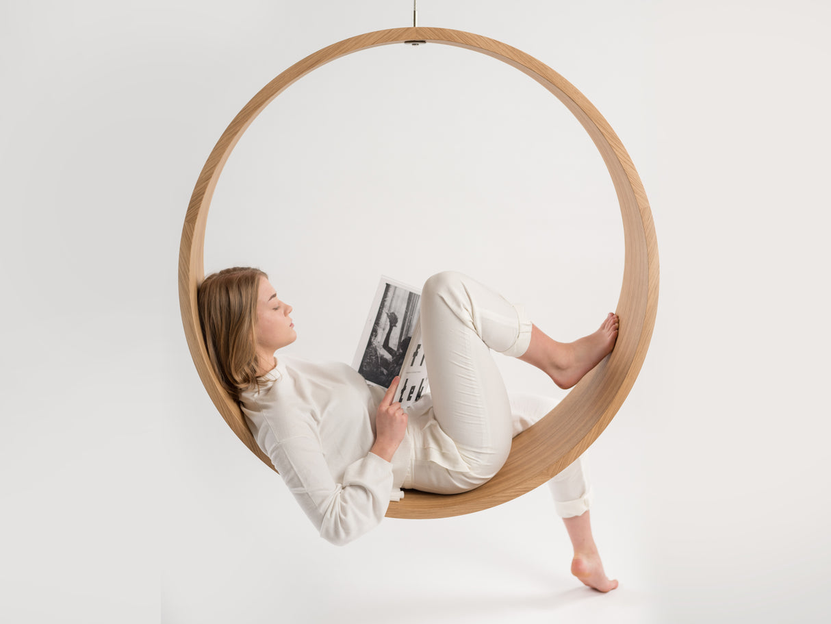 Circle swing - Natural oak
