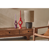 Almeria candle holder - red - Urban nest