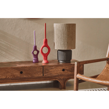 Almeria candle holder - red - Urban nest