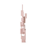 Skyscraper sculpture - soft pink