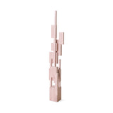 Skyscraper sculpture - soft pink