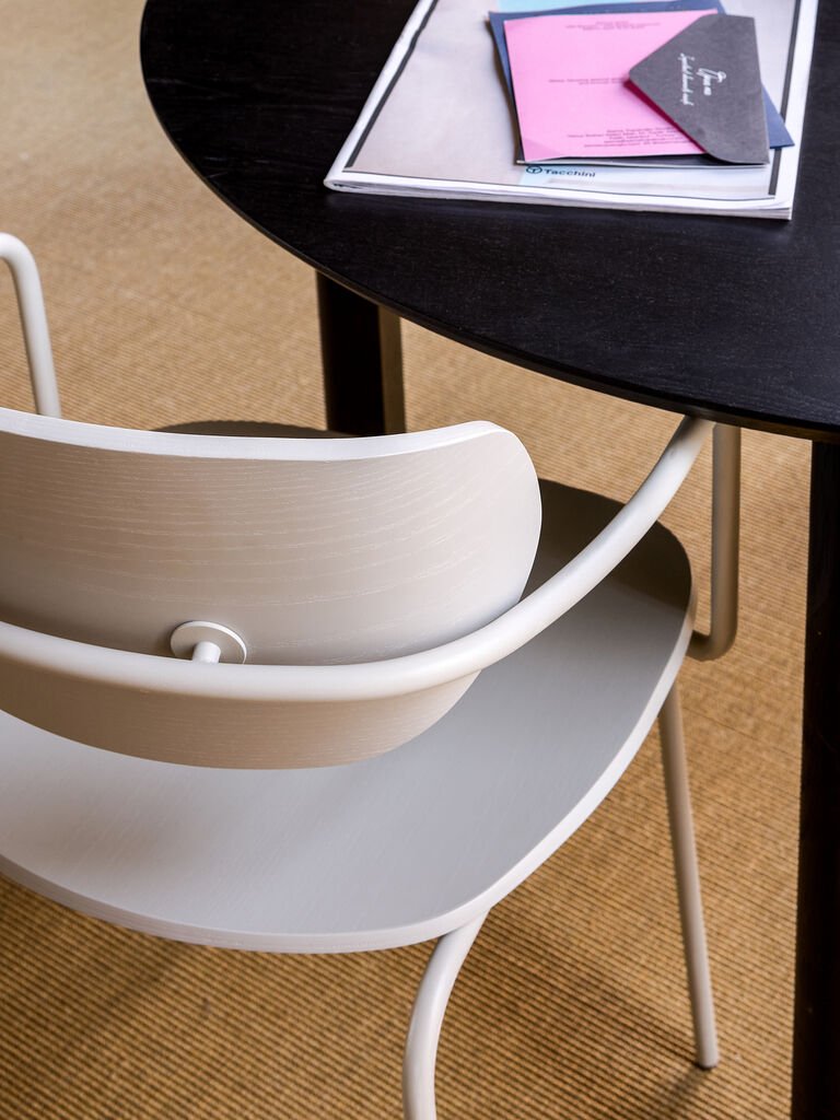 Arch dining chair - light grey - Urban nest