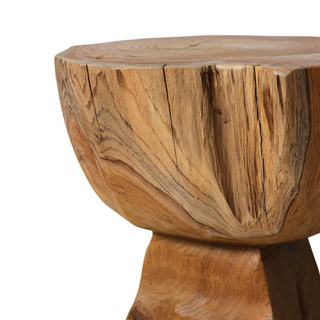Arched wooden stool - Urban nest