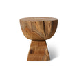 Arched wooden stool - Urban nest