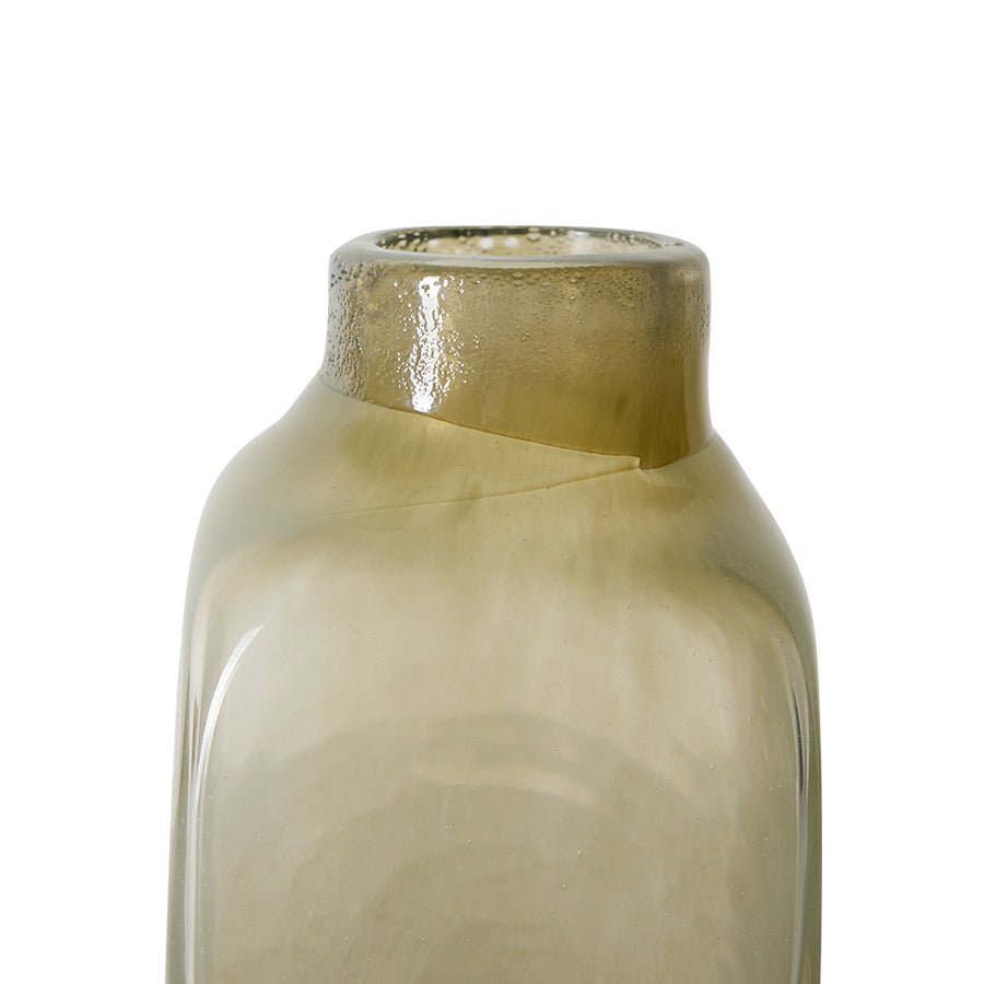 Atelier glass vase small, pale green - Urban nest