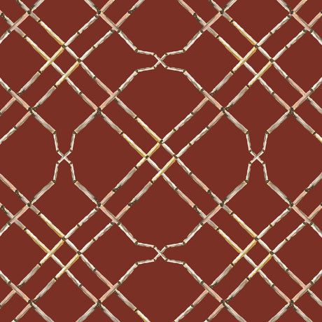 Bamboo trellis wallpaper - Urban nest