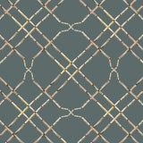 Bamboo trellis wallpaper - Urban nest