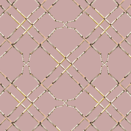Bamboo trellis wallpaper - Urban nest