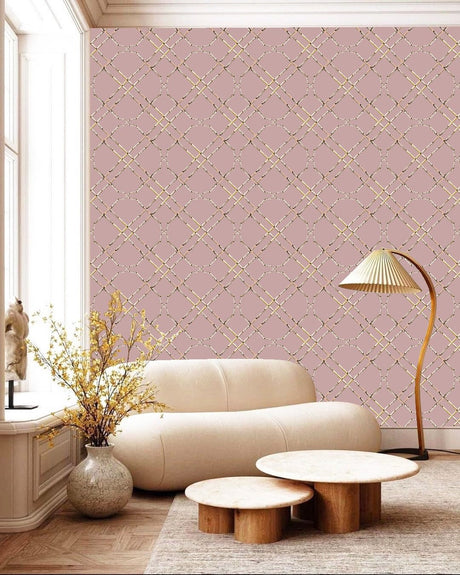 Bamboo trellis wallpaper - Urban nest