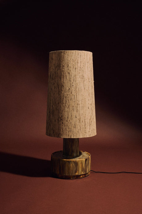 Ceramic lamp base reactive green - Urban nest