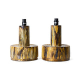 Ceramic lamp base reactive green - Urban nest