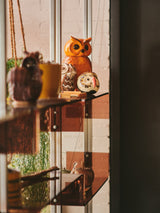 Ceramic owl jar - Urban nest