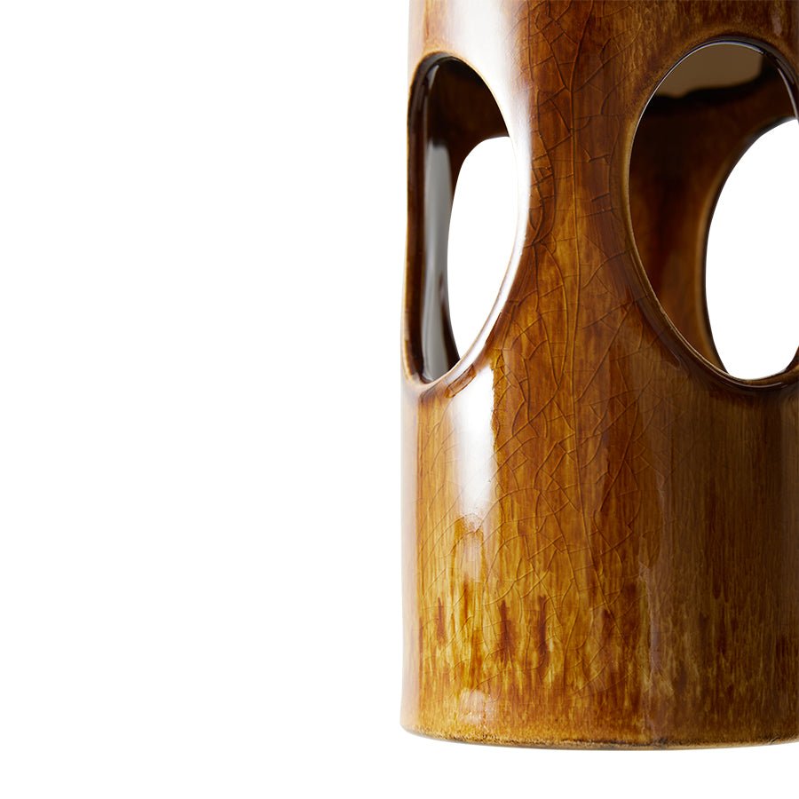 Ceramic pendant lamp - rosewood - Urban nest