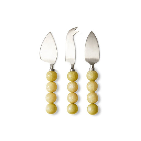 Cheese knives lemon, set of 3 - Urban nest
