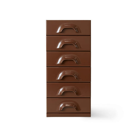 Chest of 6 drawers - chocolate - Urban nest