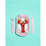 Christmas ornaments: glass red lobster - Urban nest