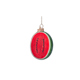 Christmas ornaments: glass red watermelon - Urban nest