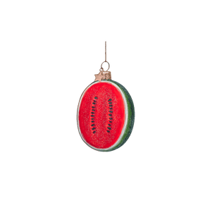 Christmas ornaments: glass red watermelon - Urban nest