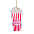 Christmas ornaments: glass red/white popcorn - Urban nest