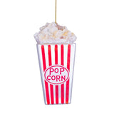 Christmas ornaments: glass red/white popcorn - Urban nest