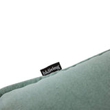 Chrome lounge armchair - canvas mint - Urban nest