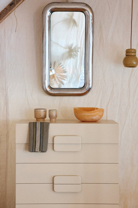 Chubby chrome mirror - Urban nest