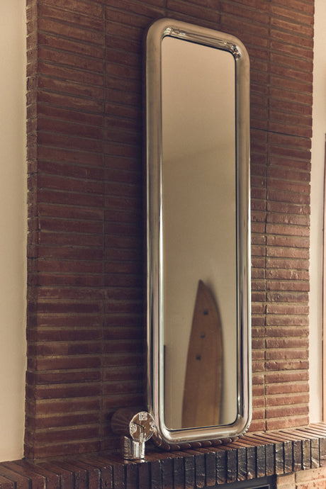 Chubby standing chrome mirror - Urban nest