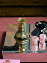 Coralla candle holder soft pink - Urban nest