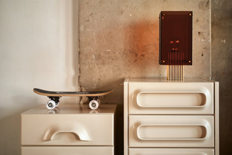 Corner table lamp - brass brown - Urban nest