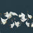 Crane dance wallpaper - Urban nest