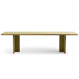 Dining table rectangular - olive