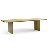 Dining table rectangular - olive