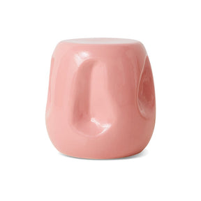 Currents ceramic side table - coral - Urban nest