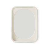 Curve mirror eggshell - glossy - Urban nest