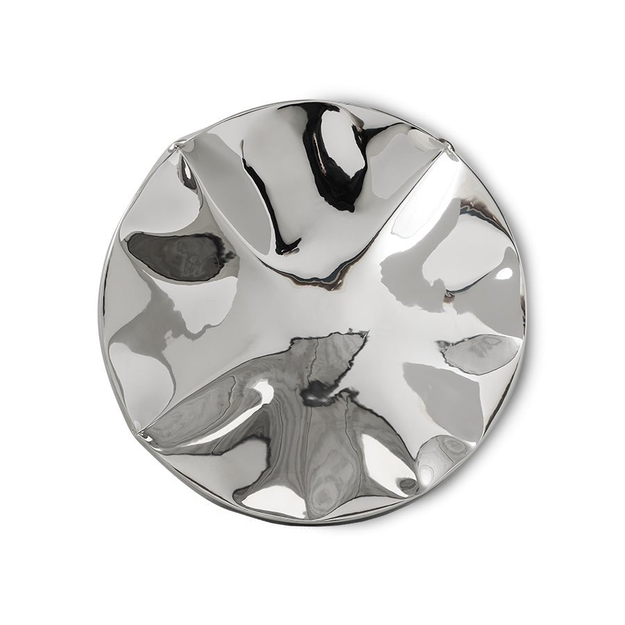 Dent wall sculpture chrome - Urban nest