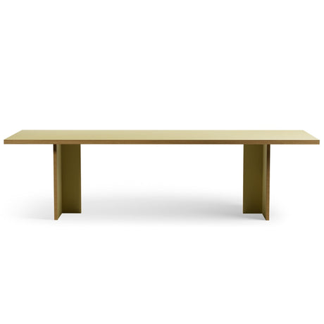 Dining table rectangular - olive - Urban nest