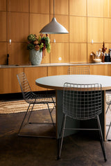 Dining table round - pale green - Urban nest